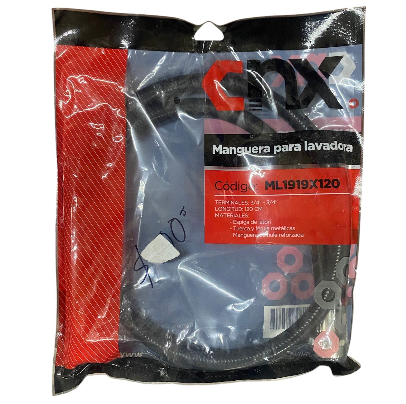 Manguera De Llenado Para Lavadora 120cm